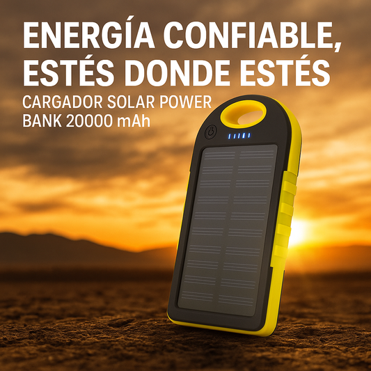 Cargador Solar Power Bank